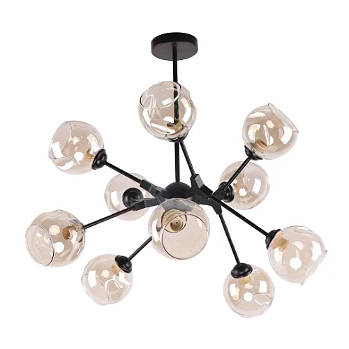 Luster crni Max.60W 220~240V 10xE27 M11033-10