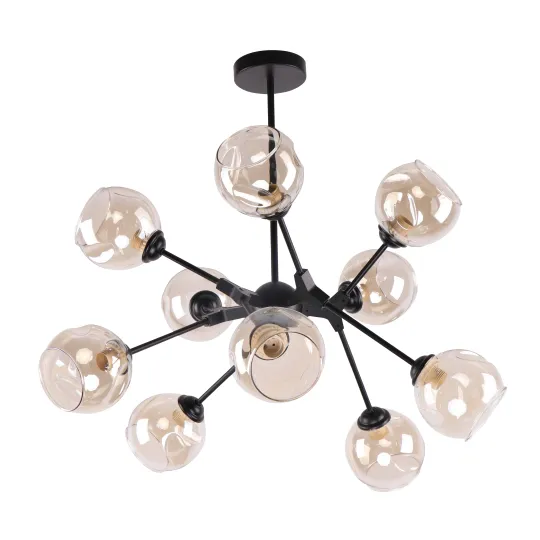 Luster crni Max.60W 220~240V 10xE27 M11033-10