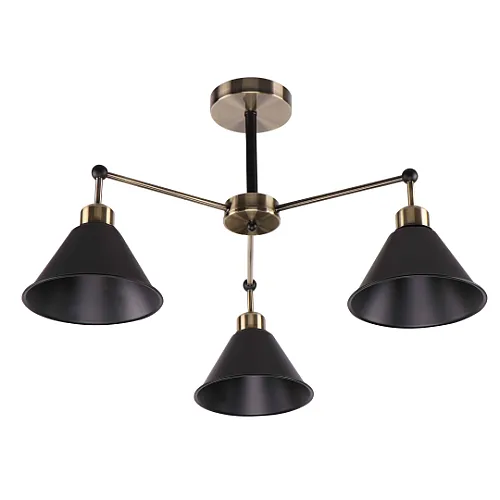 Luster crni Max.60W 220~240V 3xE27 M11036-3