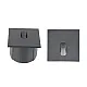 Spoljna ugradna LED zidna lampa siva 3W 4000K IP65 60x60x43mm 15lm M953035