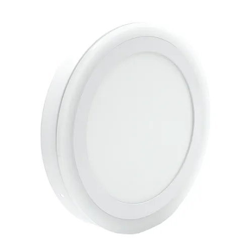 Nadgradni okrugli led panel beli 18+6W 6500K+3000K M18NO-D