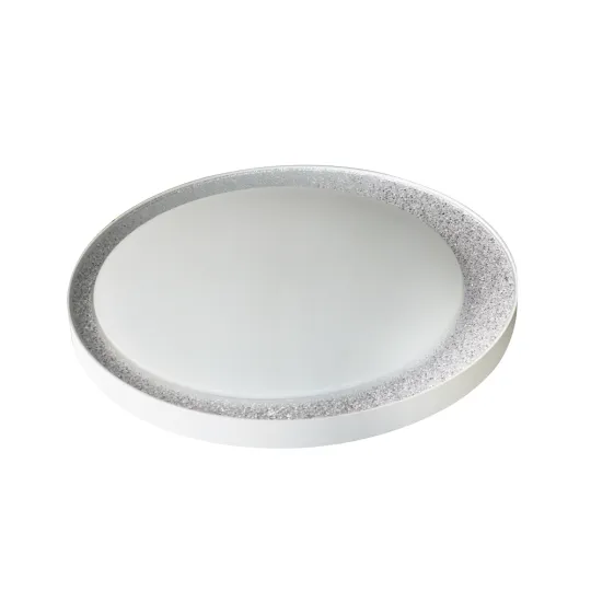 LED plafonjera transparentna 2x36W 180~260V 3CCT 3000/4000/6500K prizmatik+opal Ø550mm SMD sa daljinskim M205415