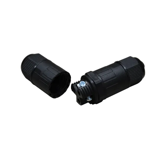 Uvodnica crna IP68 za spajanje kablova 24A 450V 1-2.5mm za (L-N-GND) kablovski konektor