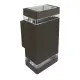 Zidna lampa braon Max.2x35W IP44 2xGU10 M035 B
