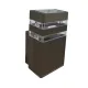 Zidna lampa braon Max.1x35W IP44 1xGU10 dva reda M036 II B