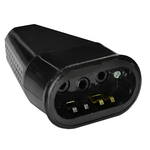 Priključnica crna Trofazna prenosna 16A/440V PM-23