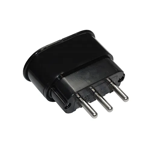 Trofazni tropolni utikač ravni crni 16A/440V PM-36