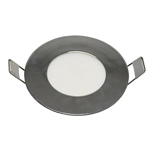 Ugradni okrugli LED panel hrom 3W 6500K M3UO-CH