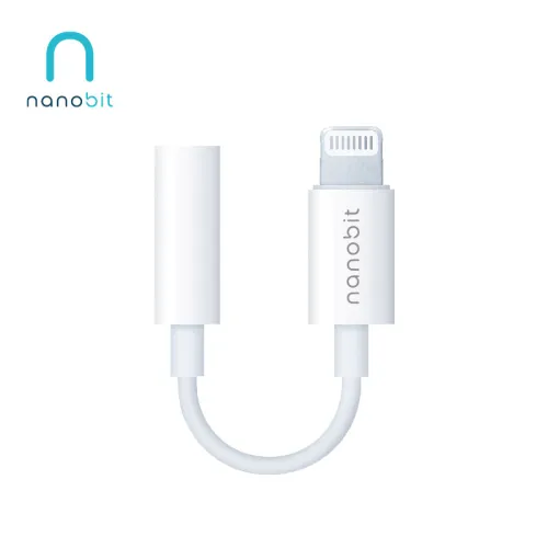 Adapter za slusalice Nanobit NB306 Lightning na 3,5 mm