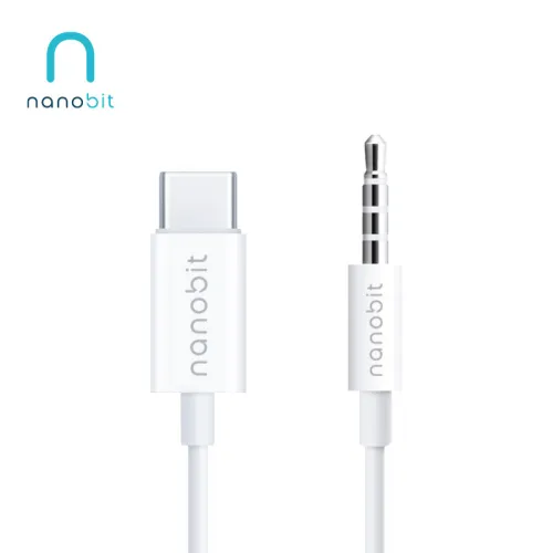 Adapter za slusalice Nanobit NB308 Type-C na AUX 1m