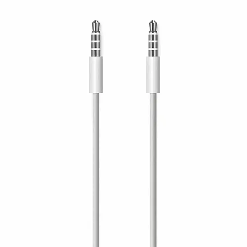Audio kabel AUX 3,5mm beli 1m