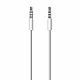 Audio kabel AUX 3,5mm beli 1m