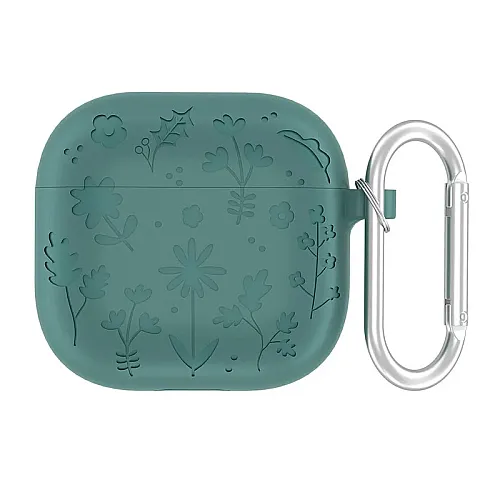 Zaštitna futrola Flower za Airpods 3 zelena
