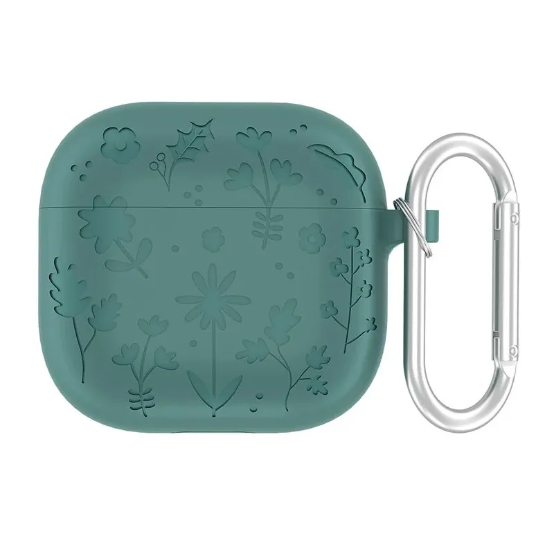 Zaštitna futrola Flower za Airpods 3 zelena
