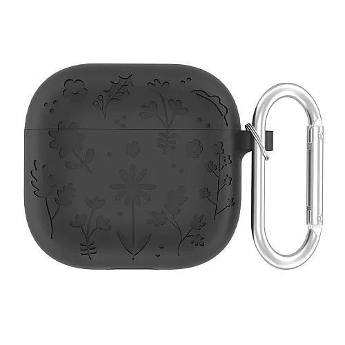 Zaštitna futrola Flower za Airpods 4 crna