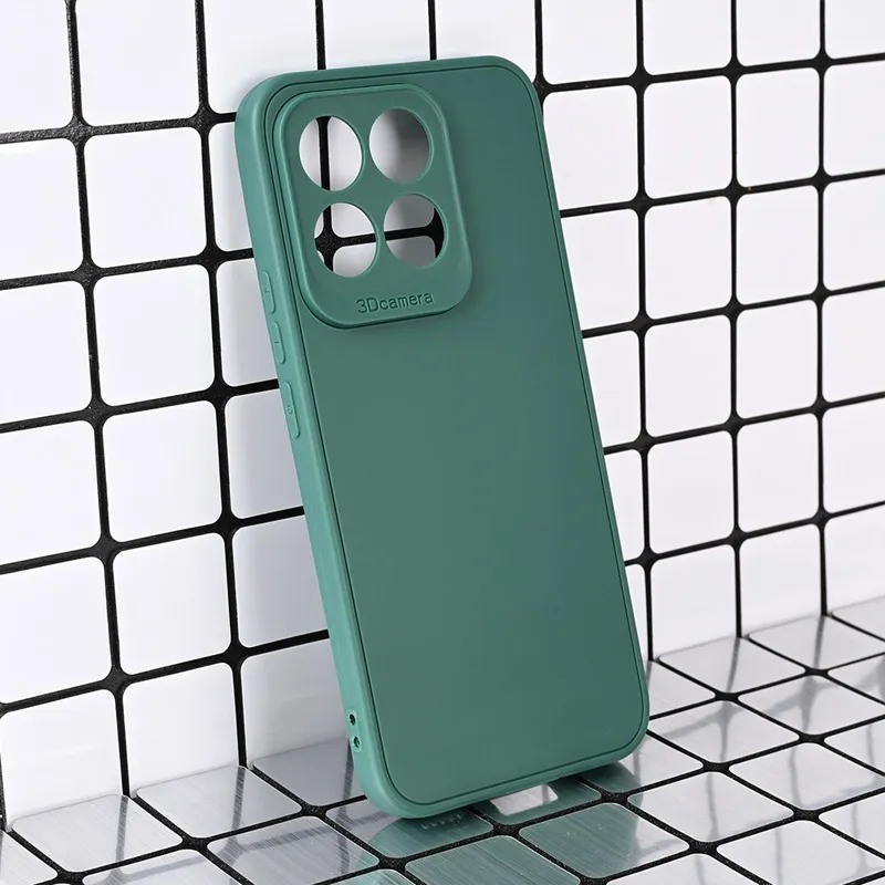 Maska 3D Camera za Honor X8c tamno zelena