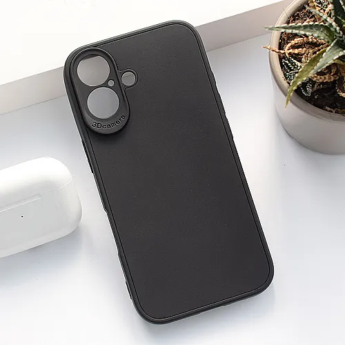 Maska 3D Camera za iPhone 16 crna