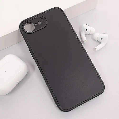 Maska 3D Camera za iPhone 16e crna