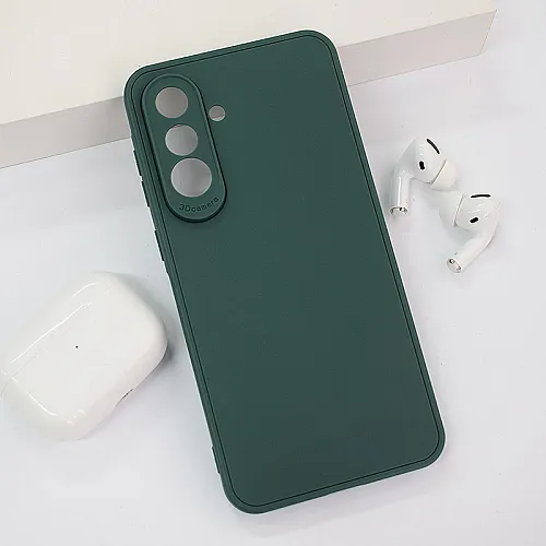 Maska 3D Camera za Samsung A36 5G/ A366B tamno zelena