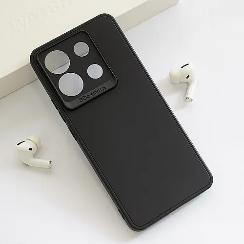 Maska 3D Camera za Xiaomi Redmi Note 13 Pro 5G (EU) crna