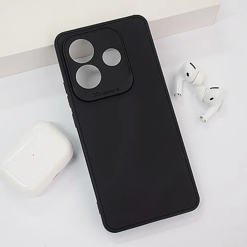 Maska 3D Camera za Xiaomi Redmi Note 14 5G (EU) crna