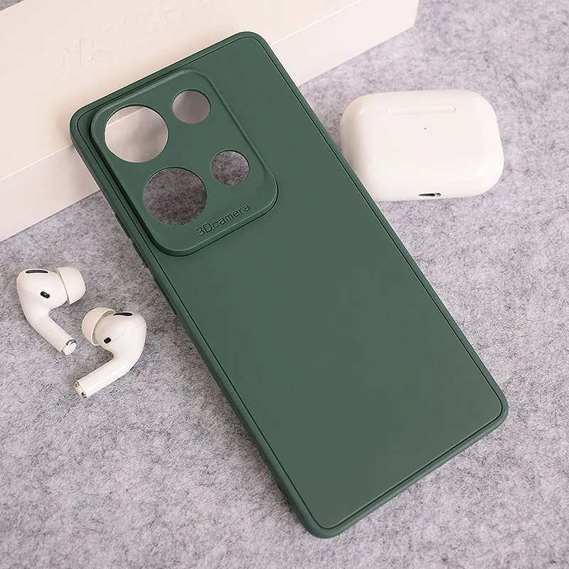 Maska 3D Camera za Xiaomi Redmi Note 14S zelena
