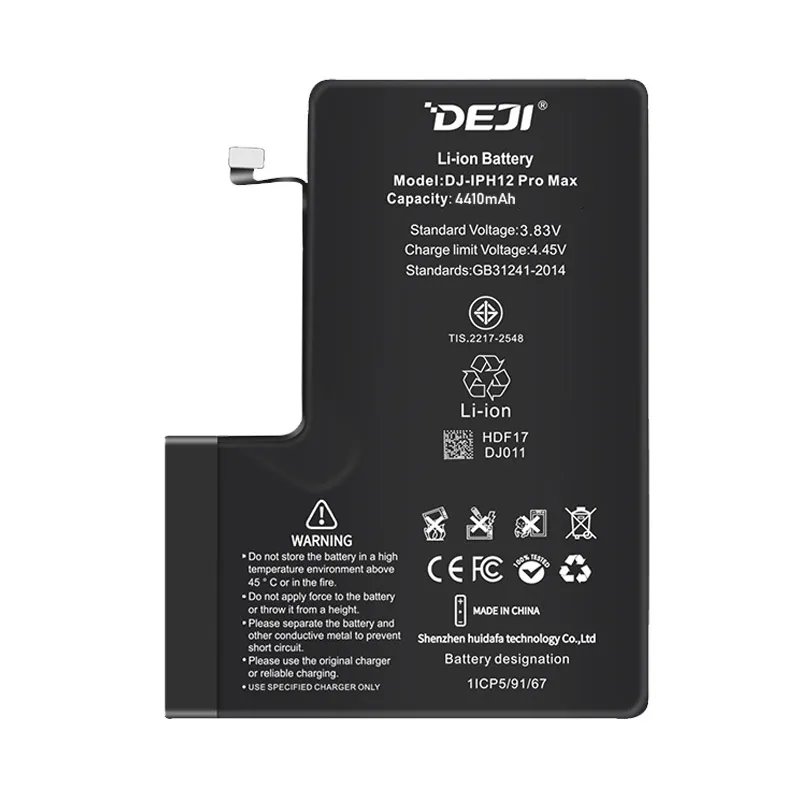 Baterija Deji za iPhone 12 Pro Max (4410 mAh)