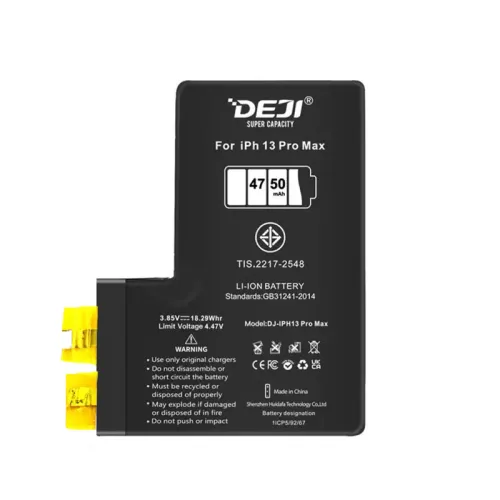 Baterija Deji (Bez IC konektora) za iPhone 13 Pro Max (4750 mAh)