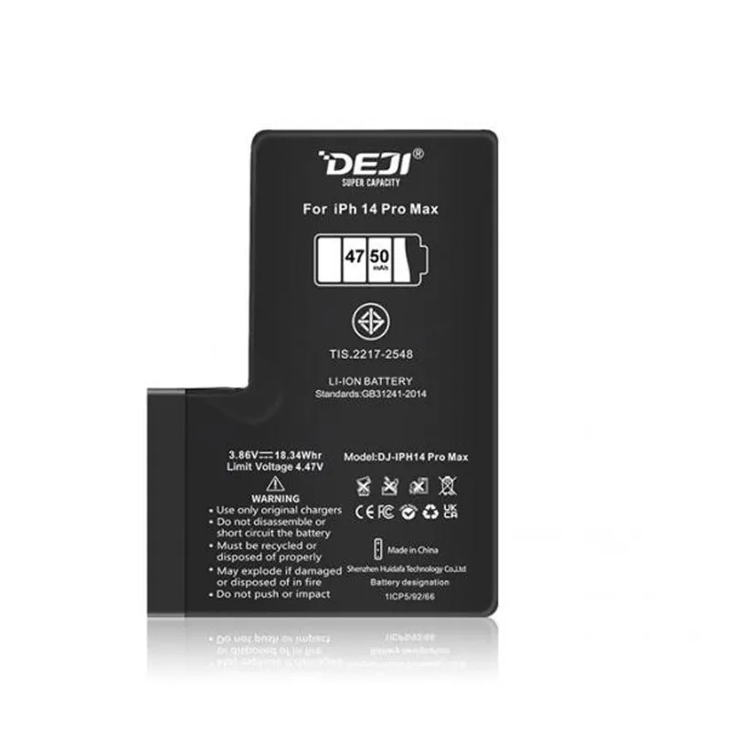 Baterija Deji (Bez IC konektora) za iPhone 14 Pro Max (4750 mAh) HC
