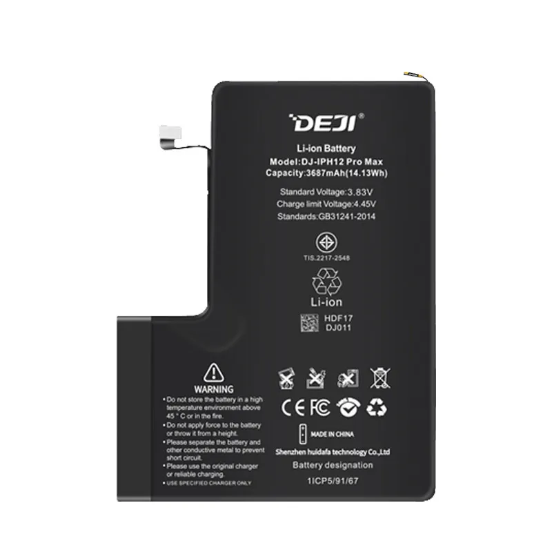 Baterija Deji (CK) za iPhone 12 Pro Max (3687 mAh)
