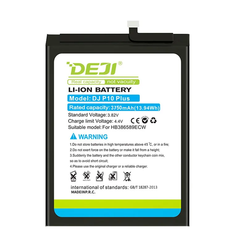 Baterija Deji za Huawei P10 Plus/ Mate 20 Lite/ 8X HB386589ECW (3750 mAh)