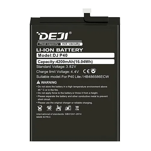 Baterija Deji za Huawei P40 Lite HB486586ECW (4200 mAh)