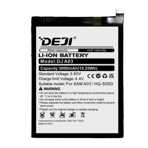 Baterija Deji za Samsung A03 A035F (5000mAh)