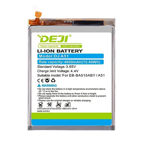 Baterija Deji za Samsung A51/ A515 EB-BA515ABY (4000 mAh)