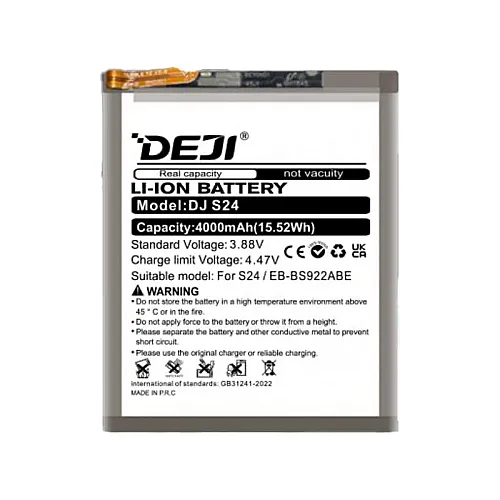 Baterija Deji za Samsung S24 EB-BS922ABE (4000 mAh)