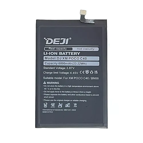 Baterija Deji za Xiaomi Poco C40 BN66 (6000 mAh)