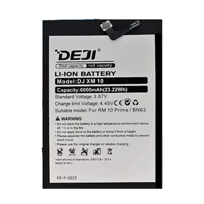Baterija Deji za Xiaomi Redmi 10/ 10A BN63 (6000 mAh)