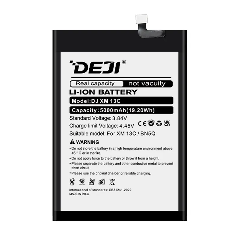 Baterija Deji za Xiaomi Redmi 13C 4G/ Poco C655/ BN5Q (4900 mAh)