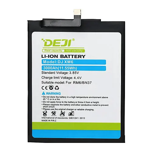 Baterija Deji za Xiaomi Redmi 6/ 6A/ BN37 (3000 mAh)