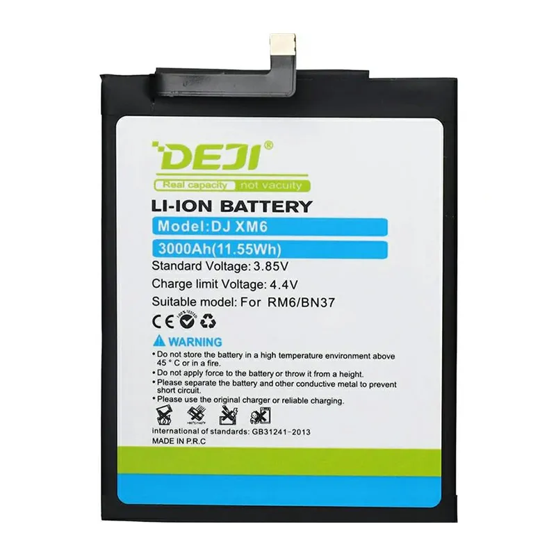 Baterija Deji za Xiaomi Redmi 6/ 6A/ BN37 (3000 mAh)