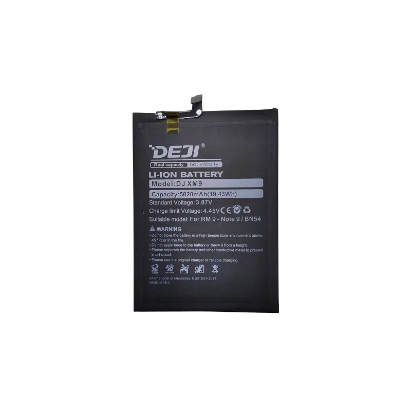 Baterija Deji za Xiaomi Redmi Note 9 Pro/ Redmi Note 10 Pro BN53 (5020mAh)