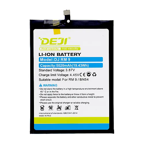 Baterija Deji za Xiaomi Redmi Note 9/Redmi 9/Redmi 10X 4G/BN54 (5020 mAh)