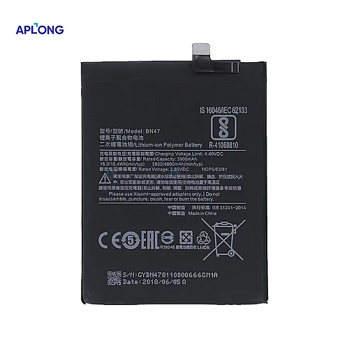 Baterija Aplong za Xiaomi A2 lite/ Redmi 6 Pro BN47 (3900mAh)