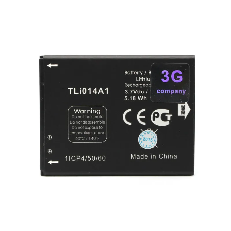 Baterija Teracell Plus za Alcatel OT-985/ 990/ Pop C3/ D3/ 5020D/ 4010D/ 4030D TLI014A1 1400 mAh