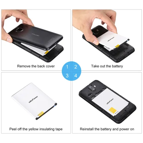 Baterija za Ulefone S8/ S8 Pro 3000 mAh