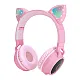 Bluetooth slušalice BT028C (S28) roze