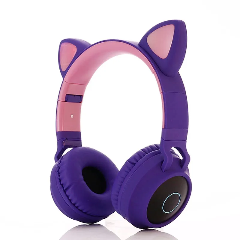 Bluetooth slušalice BT028C (S28) ljubičaste