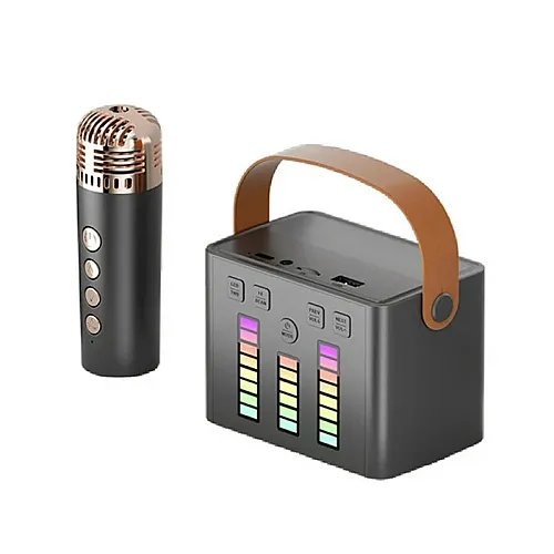 Bluetooth zvučnik karaoke set sa mikrofonom Q-2 crni