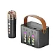 Bluetooth zvučnik karaoke set sa mikrofonom Q-2 crni