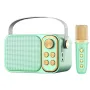 Bluetooth zvučnik karaoke set sa mikrofonom YS-103 mint